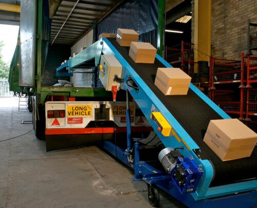 truck loading conveyor