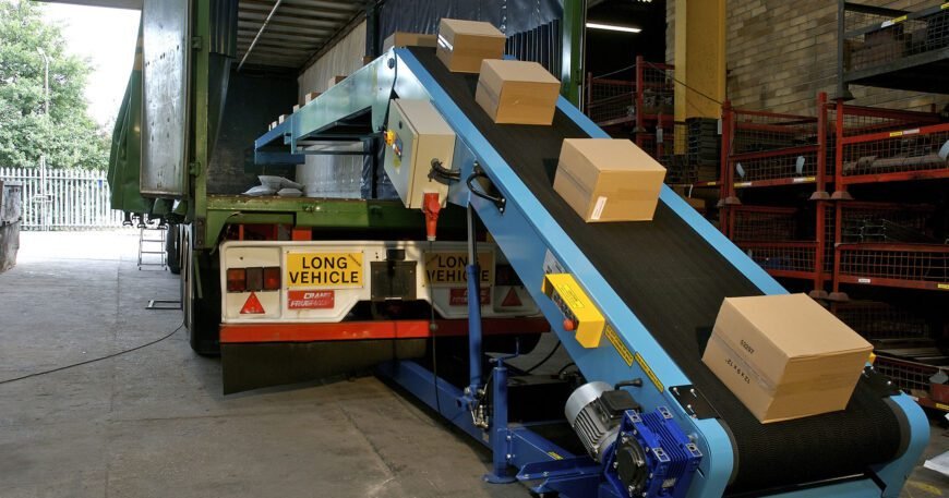 truck loading conveyor